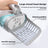 Large Capacity Cat Litter Shovel with Guard and Bag Storage