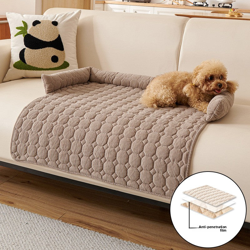 Thick square pet sofa cushion bed for dogs and cats, photo 8 of 23