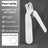 4-in-1 Cordless Pet Clipper and Nail Grinder with Square Head
