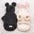 Fleece lined bear print dog top, available in 2 colours, image 1