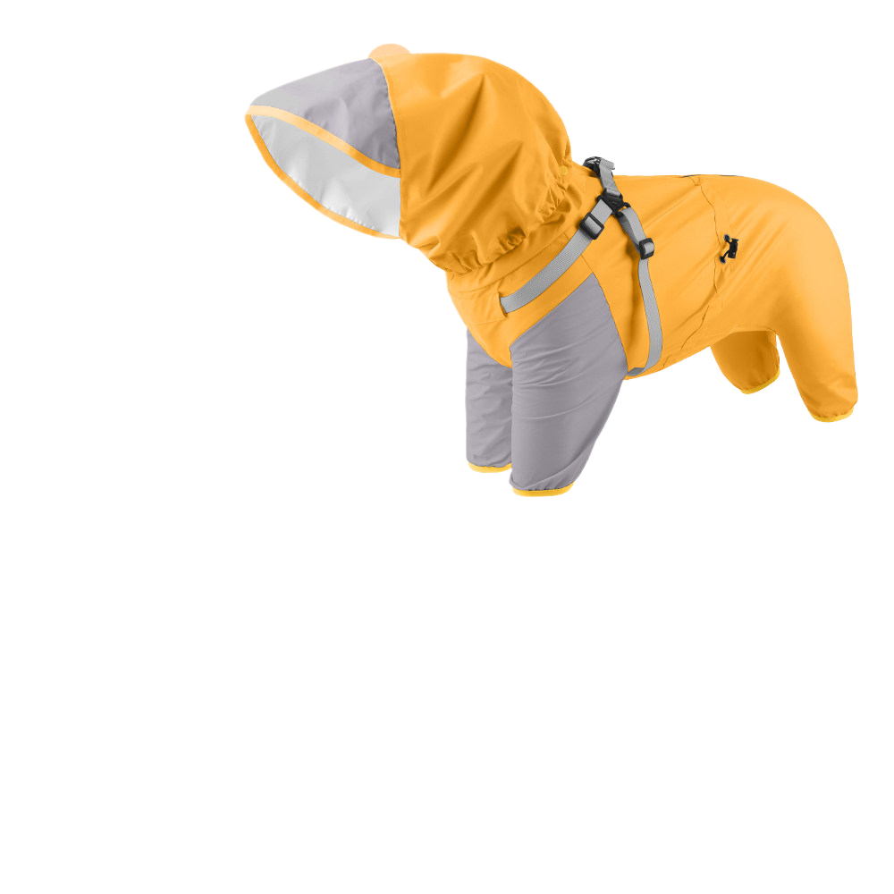 Four leg waterproof dog raincoat, available in 4 colours, sizes Small to 3XL, image 11