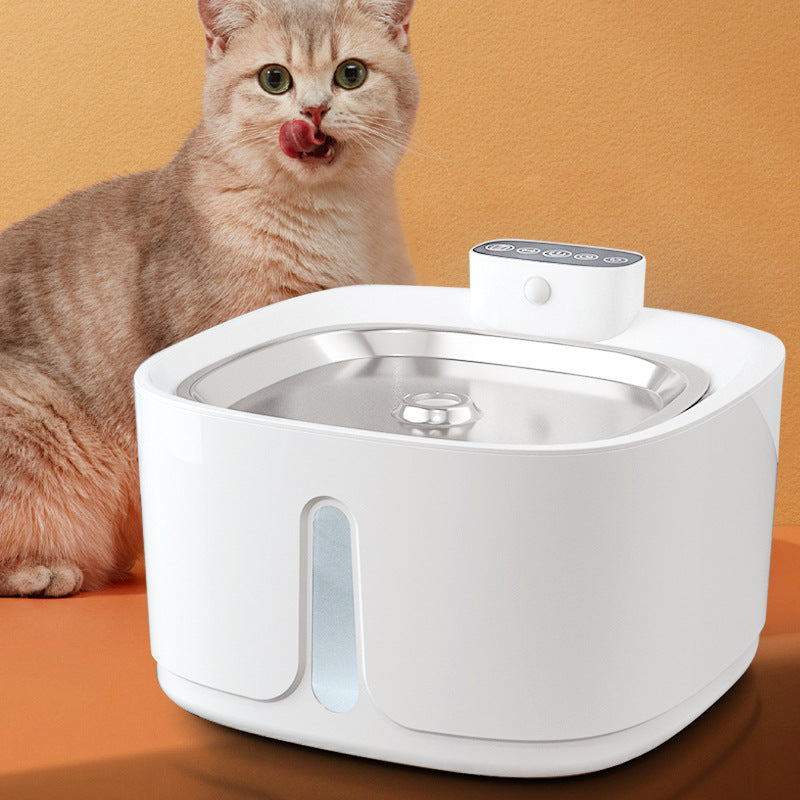 Rechargeable Smart Sensor Pet Water Dispenser 3.2L with Circulating Filter