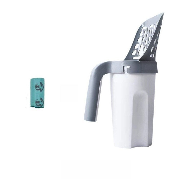 Detachable Pet Litter Scooper for Cats and Dogs with Bags
