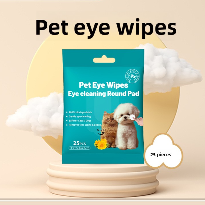 Pet Grooming Wipes and Disposable Gloves Kit for Cats and Dogs