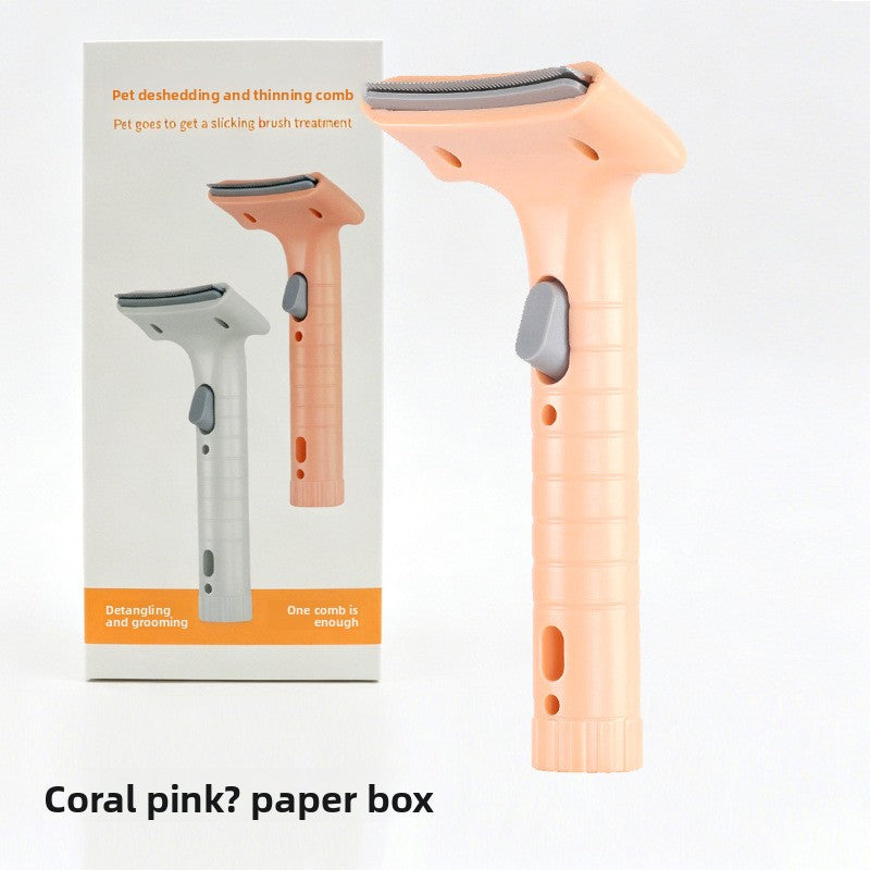 Pet Spray Massage Brush, Anti-Static Mist Comb for Dogs and Cats