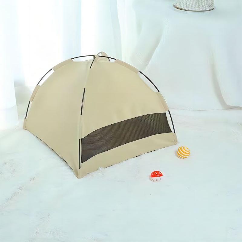 Foldable mesh pet tent bed for cats, detail photo 4