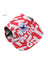Canvas dog baseball cap for sun protection in Blue Letters, side view