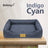 Soft pet bed with optional USB heating pad, photo 16 of 28