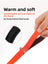 Waterproof orange PVC dog lead with matching collar