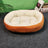 Oval Nest Dog Bed for All Seasons, Soft Pet Sleeping Pad