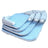 Cooling gel pet mat with washable cover, close-up detail view
