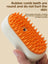 USB Rechargeable Steam Spray Comb for Massage and Deshedding