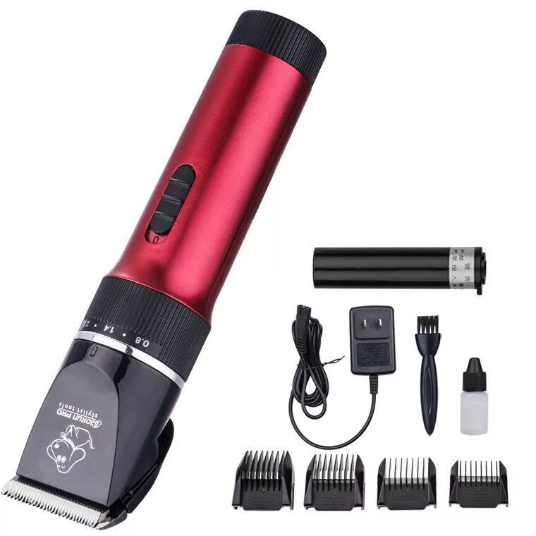 Heavy Duty Dog Clippers for Large Breeds, Ceramic Titanium Blade