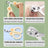 Blunt Tip Stainless Steel Nail Scissors for Cats and Small Pets