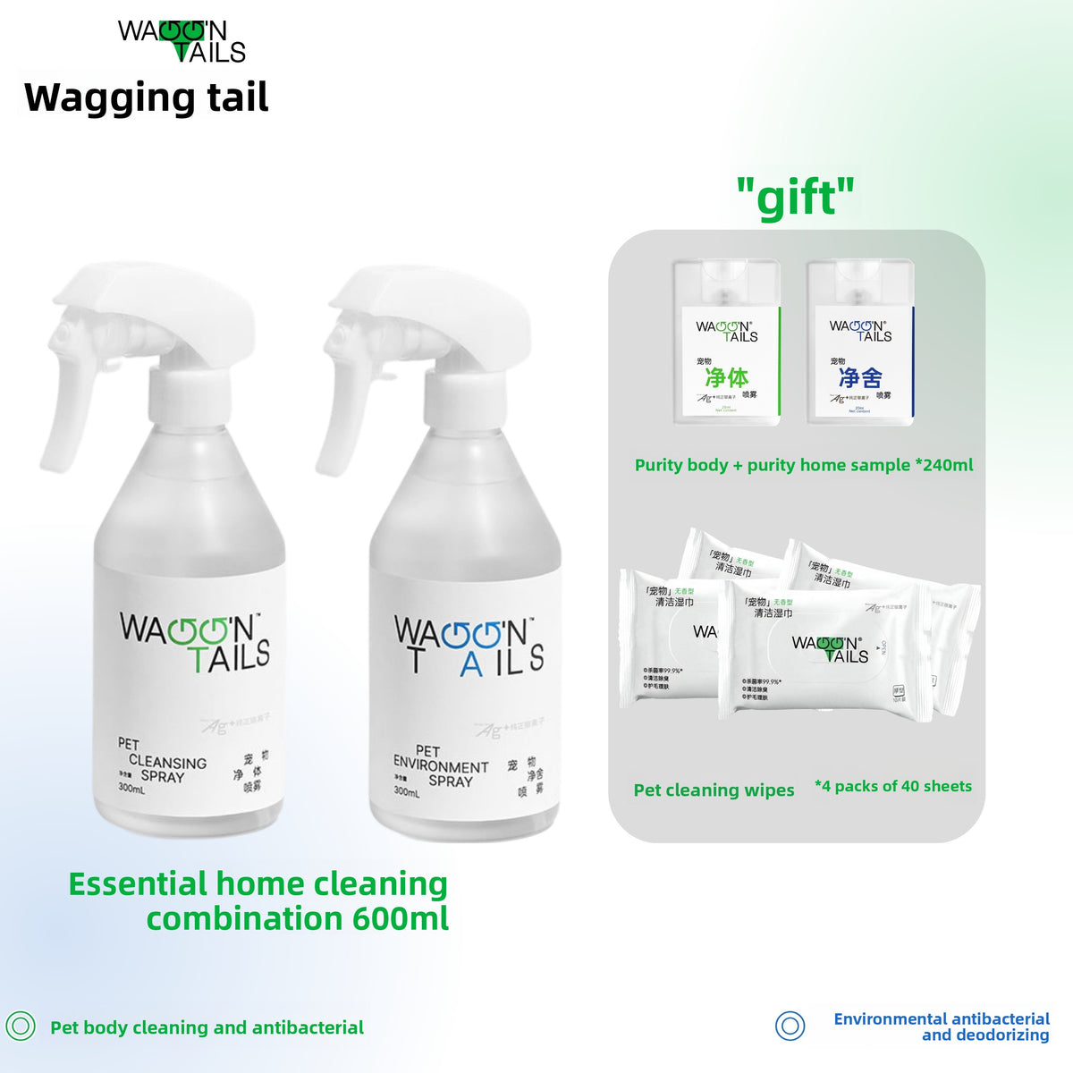 Silver Ion Pet Deodorising Spray for Coats and Home