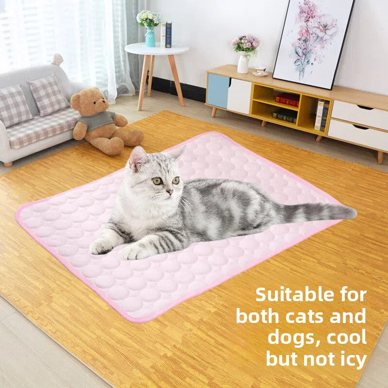 Ice silk cooling mat for dogs and cats, sizes from 40 x 30cm