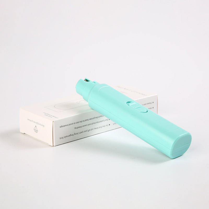 Battery or USB Pet Nail Grinder with Multiple Grinding Heads