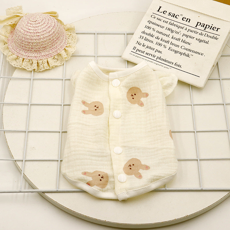 Crepe summer dog vest, available in 13 styles, image 10