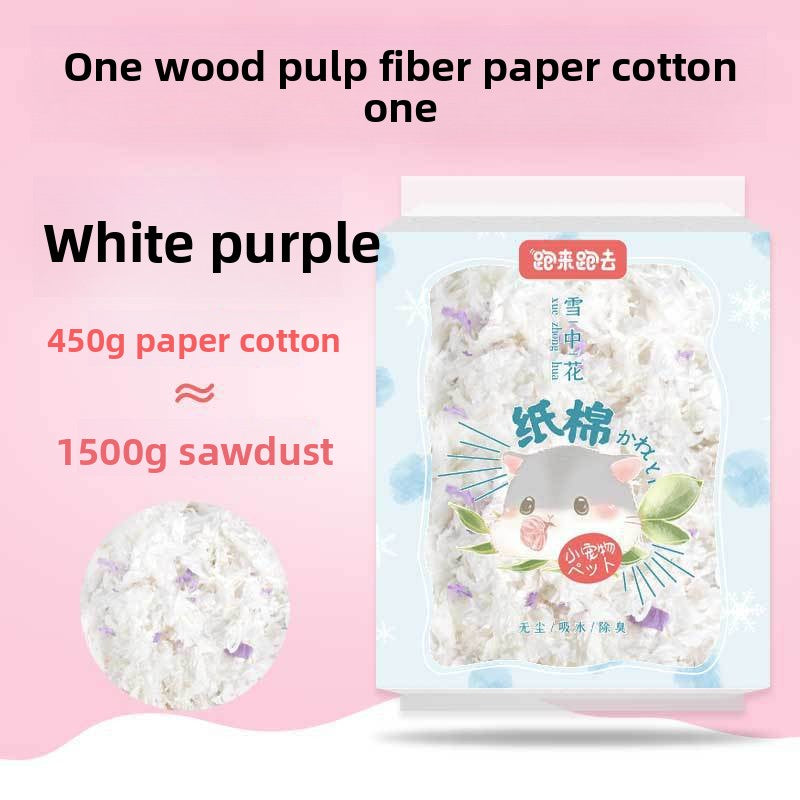 Dust-Free Paper Hamster Bedding, Soft Absorbent Nesting