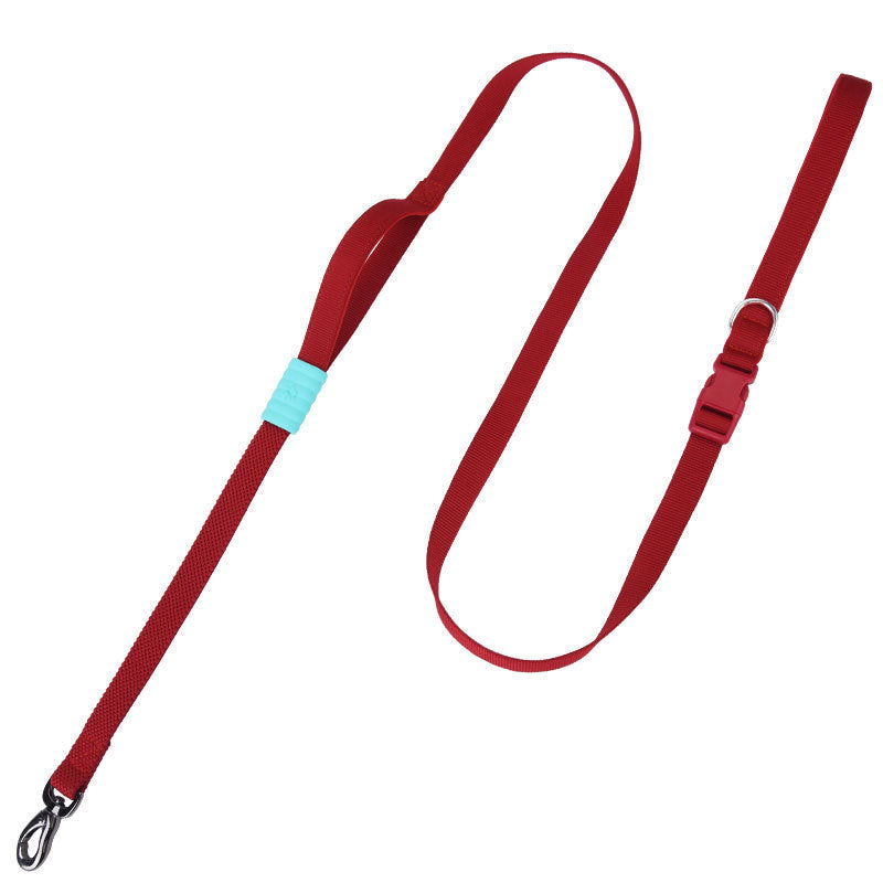 Hands-free crossbody dog lead in 5 colour options
