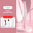 Cordless Dog Paw Trimmer with LED Light and Rounded Safety Blades