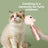 Rechargeable Spray Grooming Comb with Detangling Pins, 35ml Tank