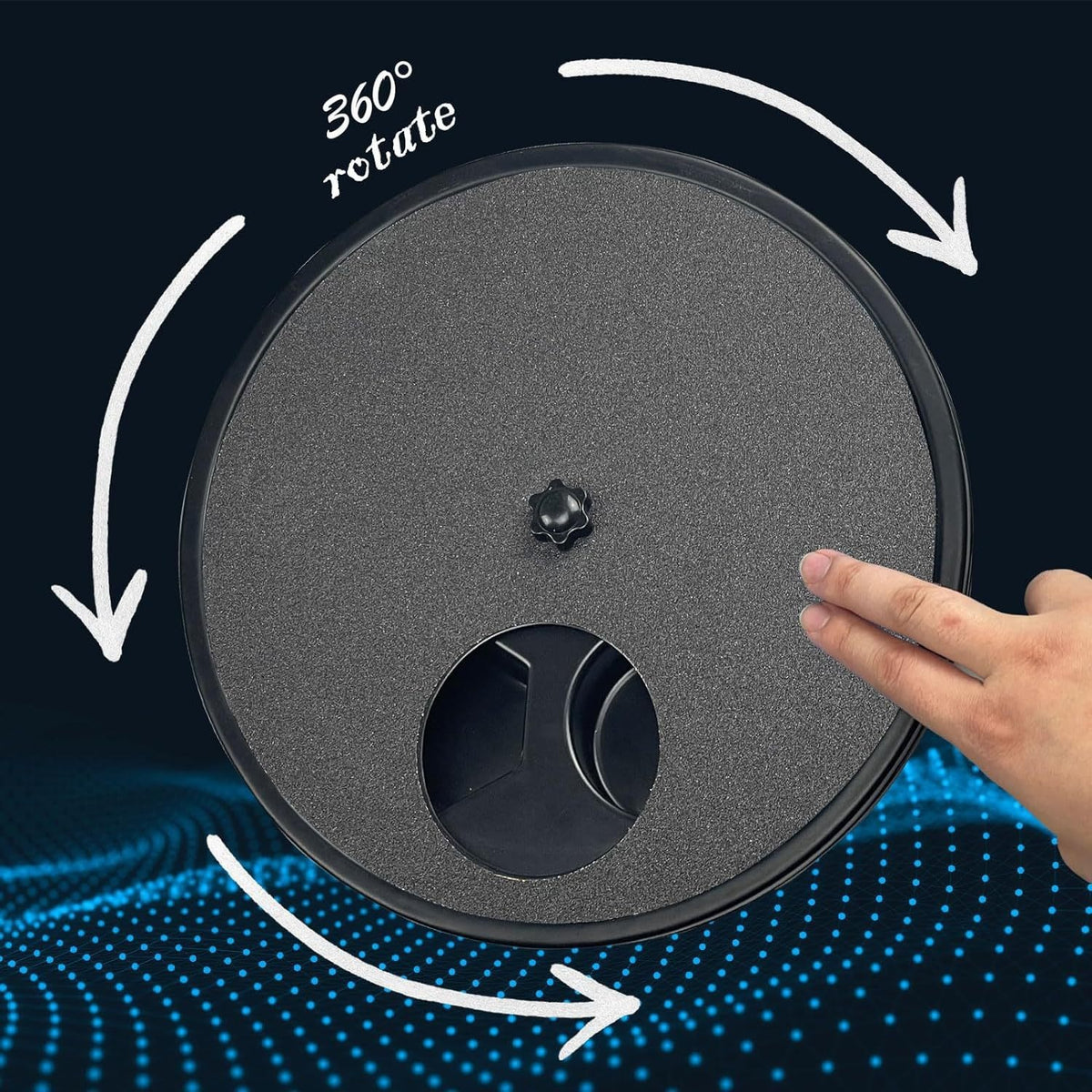 Rotating Nail Scratch Board and Slow Feeder for Small Animals