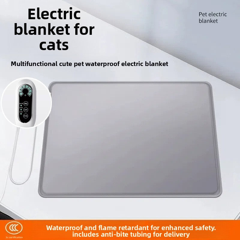 Electric pet heating pad with temperature control, photo 10
