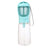 Portable Leakproof Pet Water Bottle with 80g Food Storage, 350ml or 550ml, for Dogs