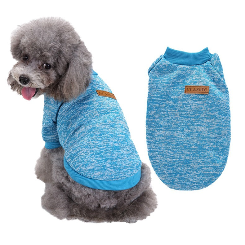 Soft knit fleece jumper for small dogs and cats, available in 12 colours, image 42