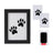 5 Inch Paw Print Frame Kit with Non-Toxic Ink Pad for Dogs and Cats