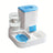 Automatic Pet Feeder and Water Dispenser for Pets with Optional Steel or Ceramic Bowl