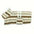 Striped coral fleece dog bathrobe, available in 5 colours, image 4