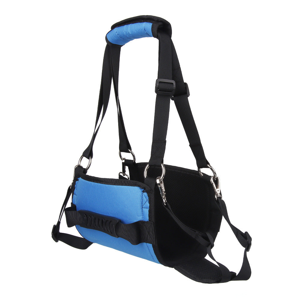 Blue full body lift support harness for large dogs, product image 4