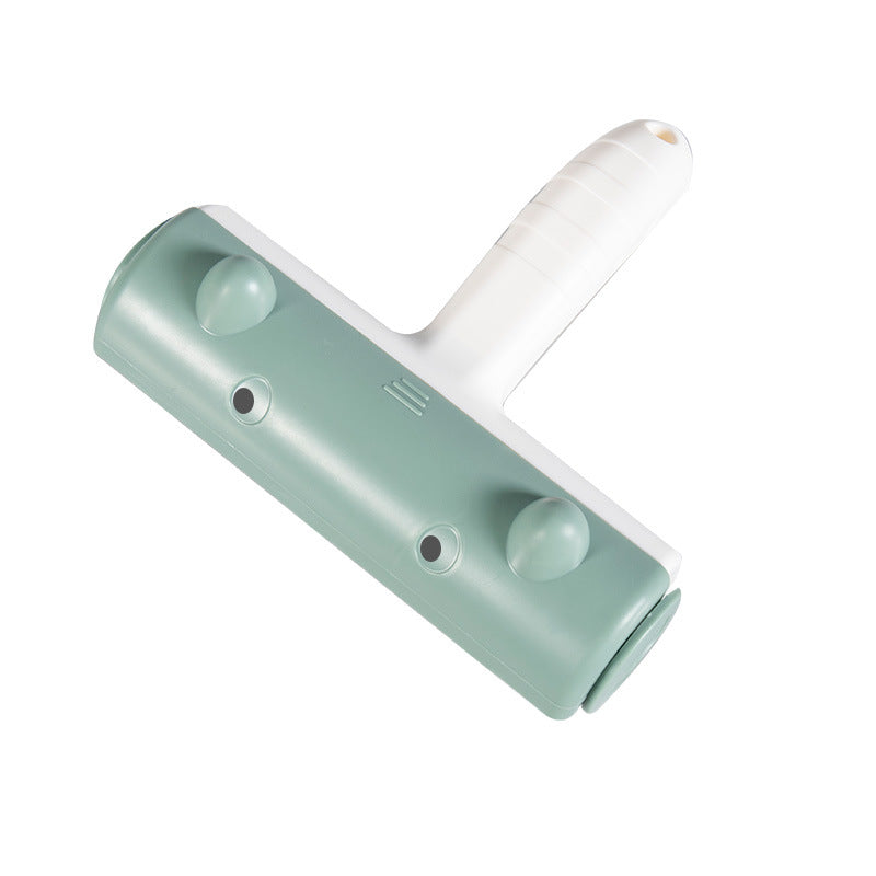 Automatic Pet Hair Remover Roller for Clothes and Sofas, Two-Way Lightweight PP Design