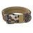 Tactical nylon dog collar and lead in olive and black, view 39