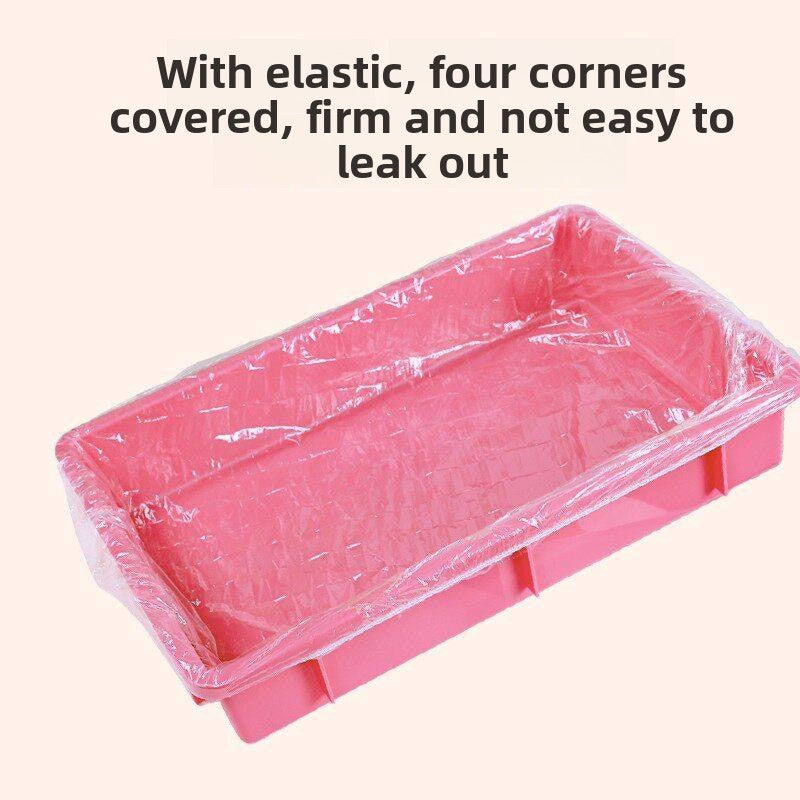 Disposable Elastic Bird Cage Tray Cover Film, Multipacks
