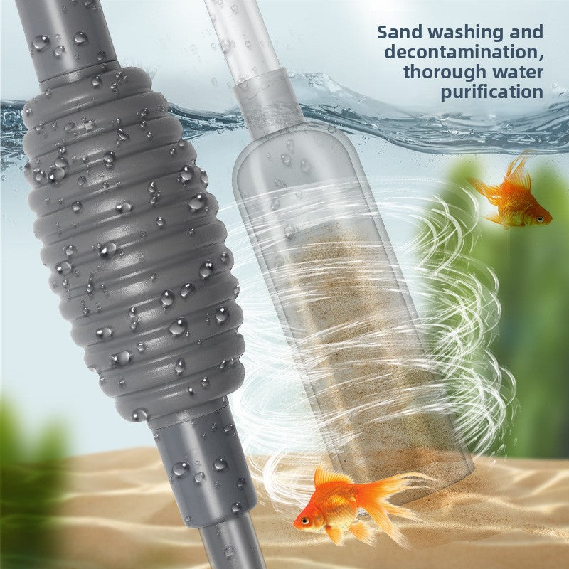 Aquarium Gravel Cleaner Siphon and Manual Water Changer