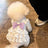 Floral strap summer dress for small dogs, available in 2 colours, image 1