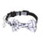 Halloween cat collar with bow and bell in bat design, product image 8