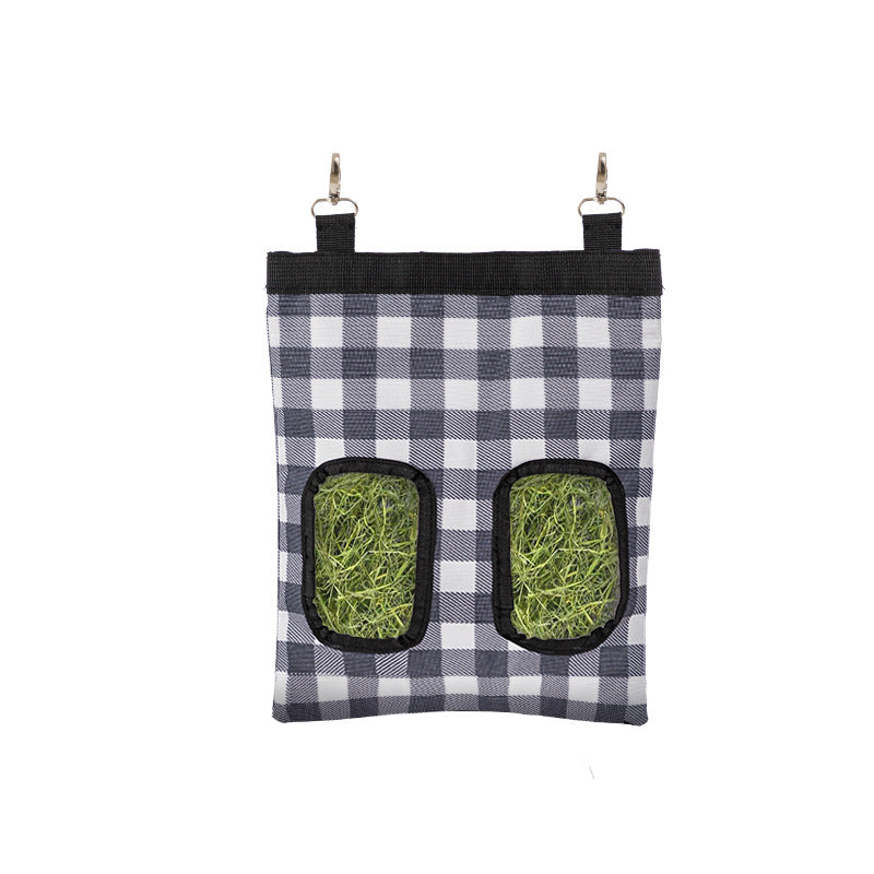 Hanging Oxford Cloth Hay Bag for Rabbits, Guinea Pigs and Chinchillas, Small or Large