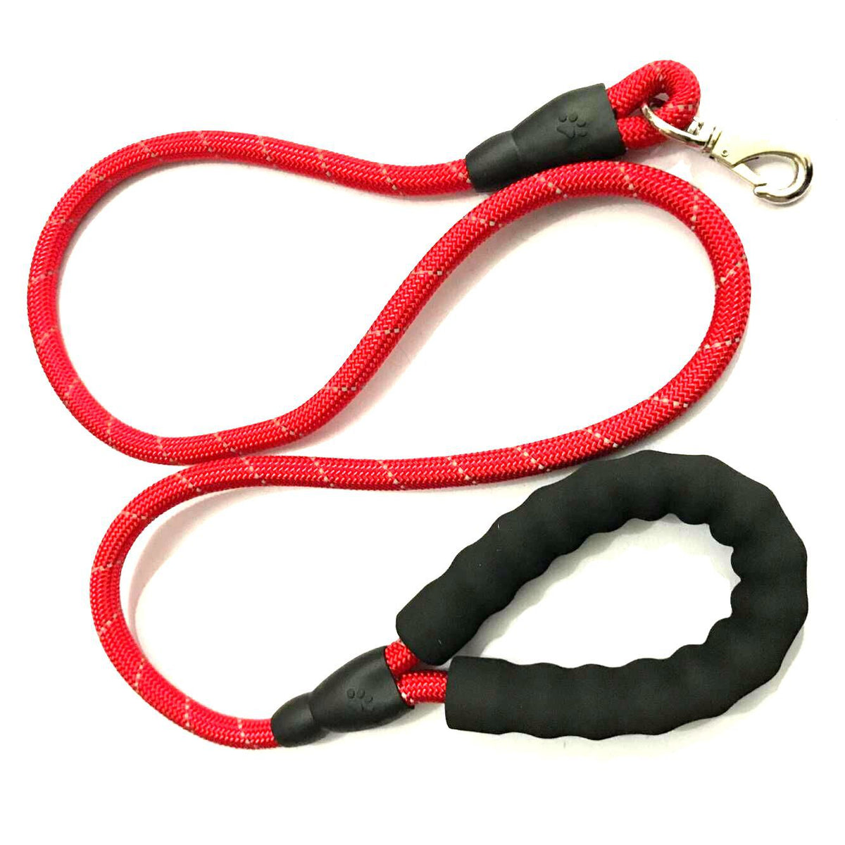 Breathable adjustable dog harness with reflective lead in Reflective Lead 1.5m x 1.5cm, close-up detail