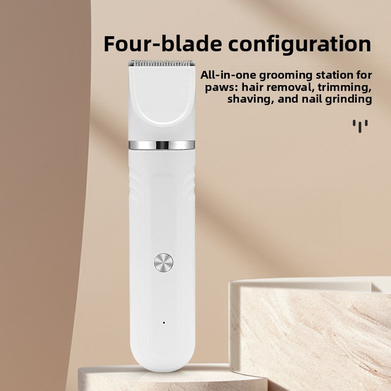 Multi-Head Cordless Dog Clipper Kit, Lightweight Electric Shaver