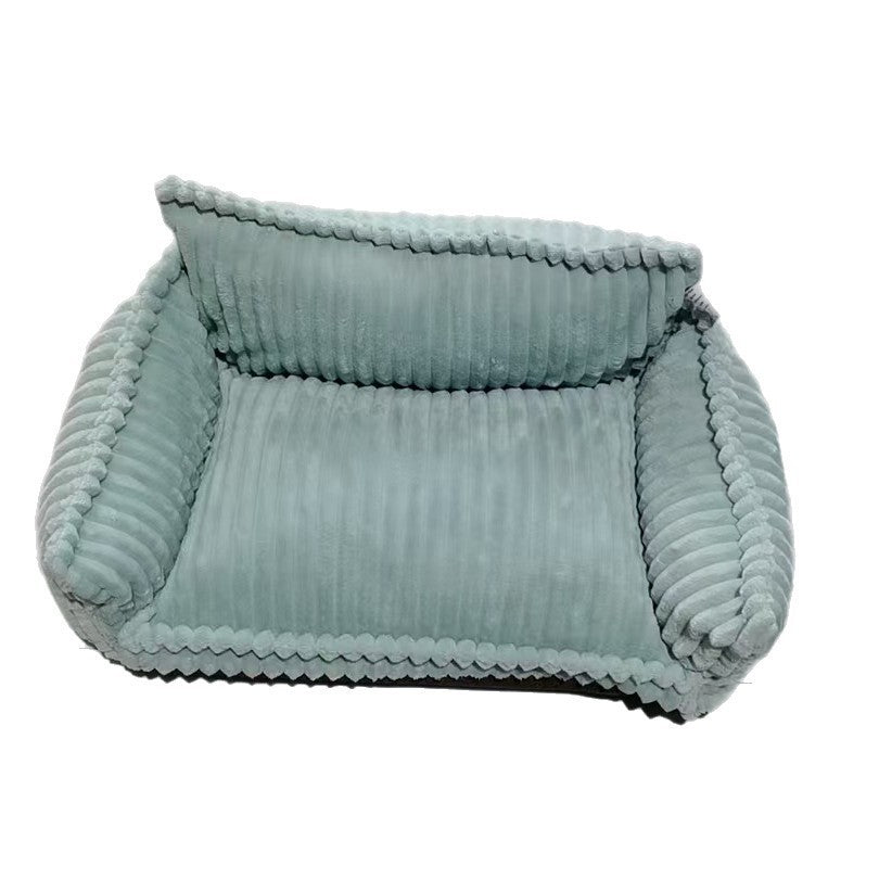Plush pet sofa bed with removable pad for dogs and cats, photo 32