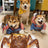 Halloween and Christmas pet costume for dogs and cats, side view