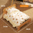 Solid Wood Raised Dog Bed, Elevated Kennel with Mat Option