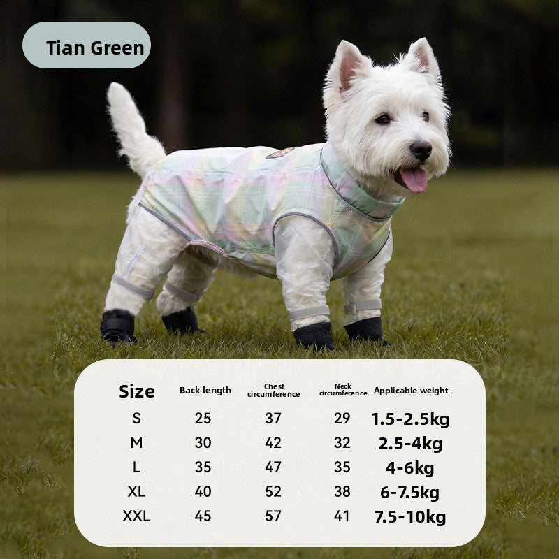 Four leg dust proof dog suit, available in 18 styles, image 25