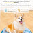 Water-filled inflatable pet cooling pad with sea print, photo 3 of 10