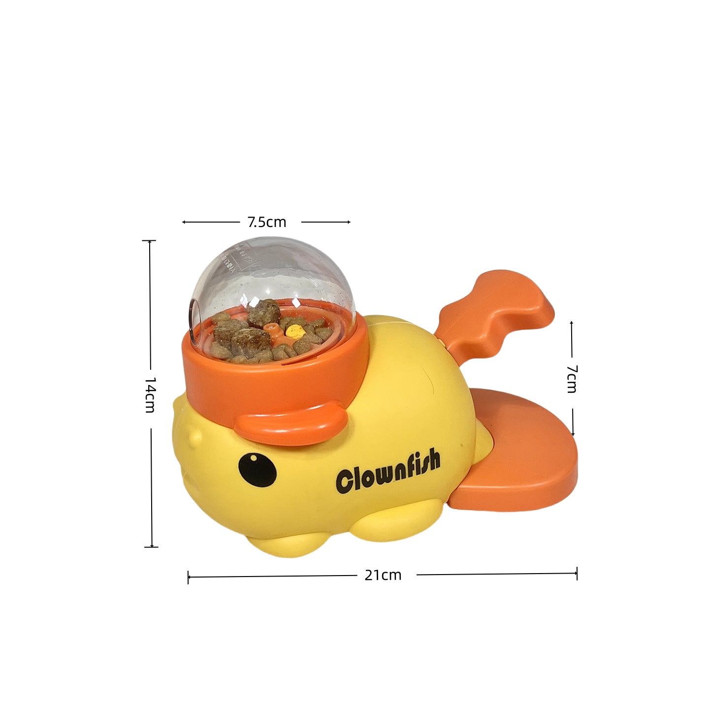 Clownfish Pet Food Dispenser Toy
