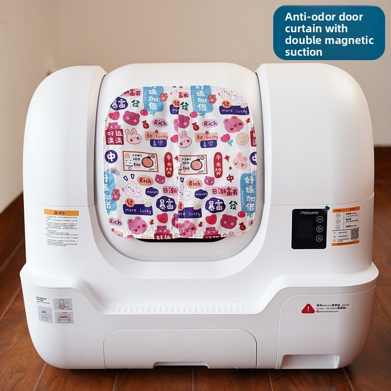 Drawstring Bags for Automatic Cat Litter Boxes, Thick Rolls